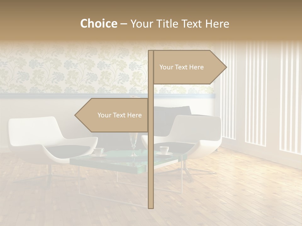 Clean Glass Home PowerPoint Template