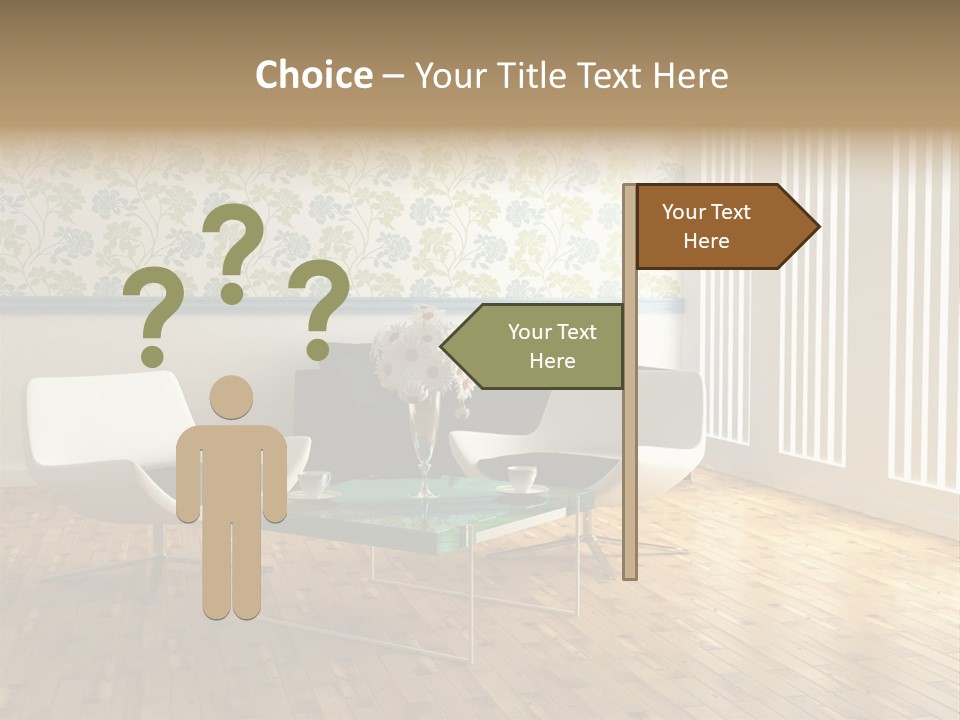 Clean Glass Home PowerPoint Template