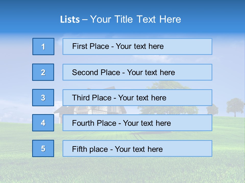 Success Buy Building PowerPoint Template