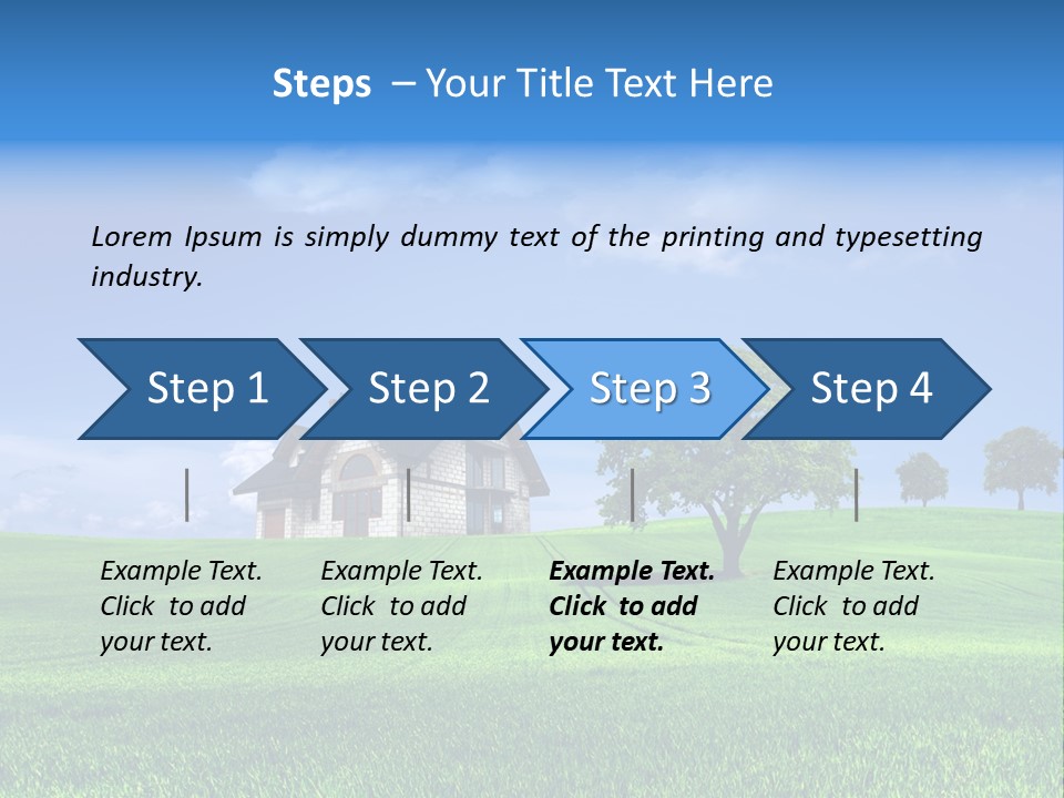 Success Buy Building PowerPoint Template