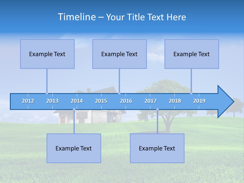 Success Buy Building PowerPoint Template