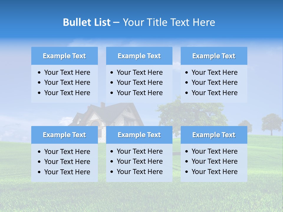 Success Buy Building PowerPoint Template