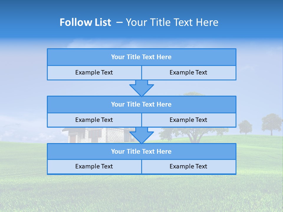 Success Buy Building PowerPoint Template