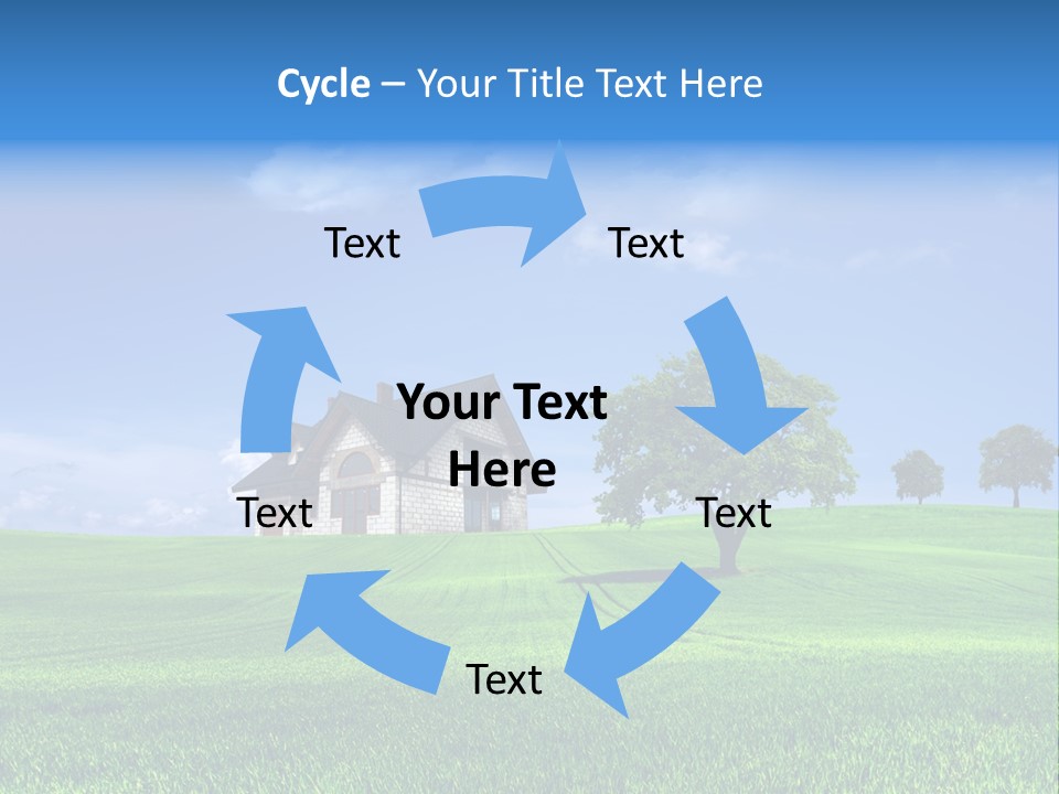 Success Buy Building PowerPoint Template