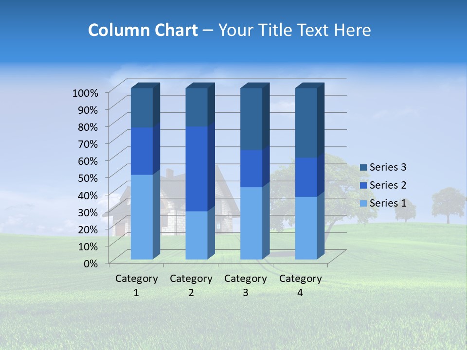 Success Buy Building PowerPoint Template