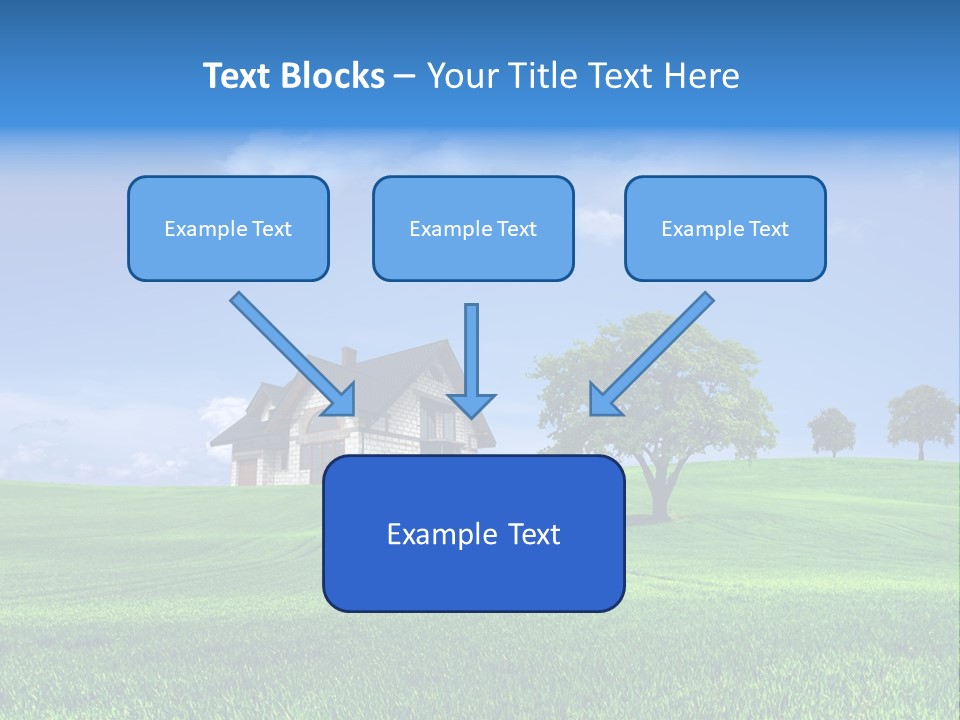 Success Buy Building PowerPoint Template