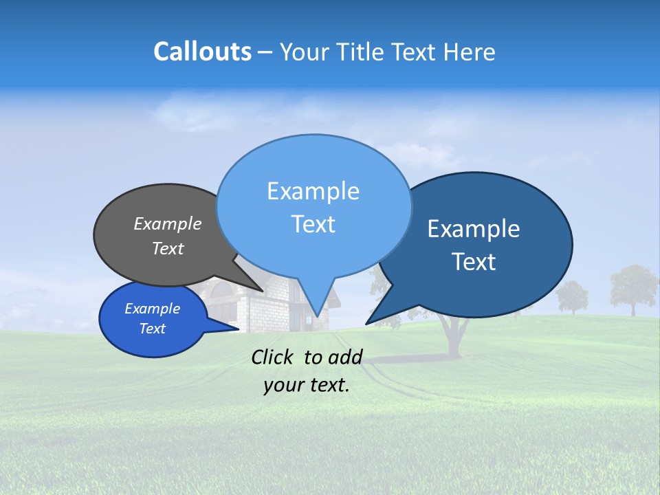 Success Buy Building PowerPoint Template