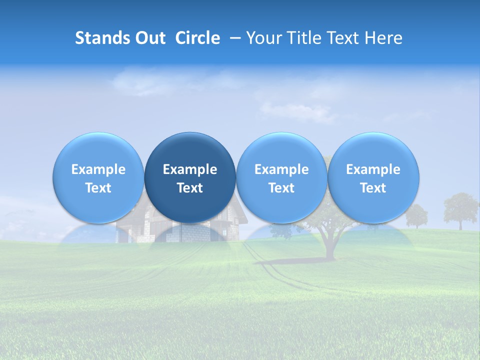 Success Buy Building PowerPoint Template