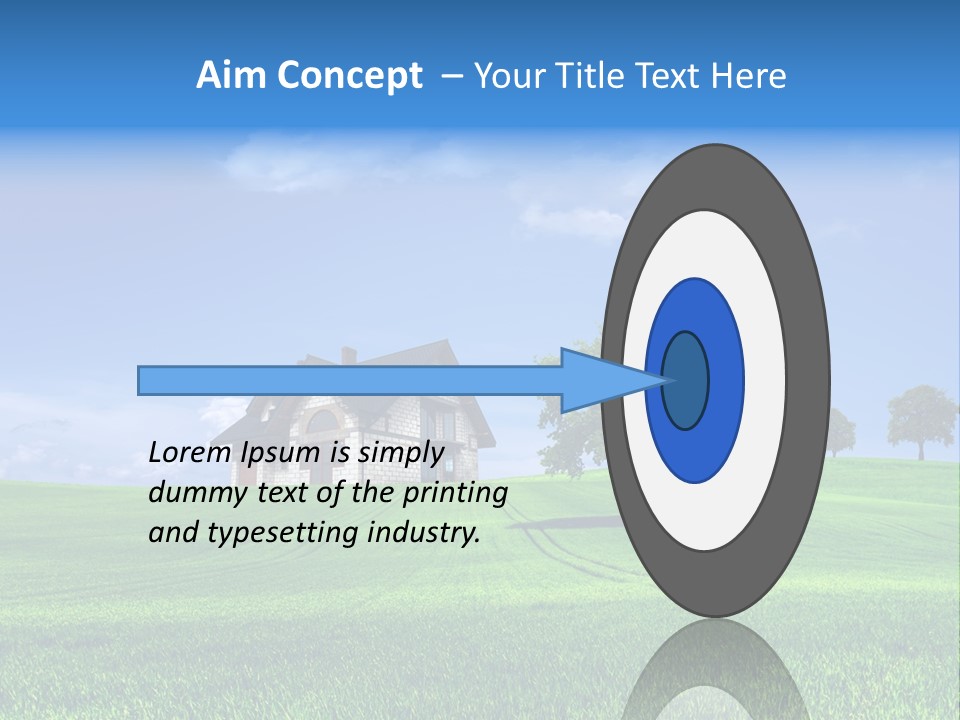 Success Buy Building PowerPoint Template