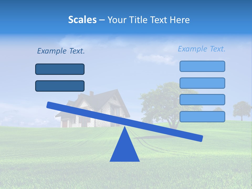 Success Buy Building PowerPoint Template