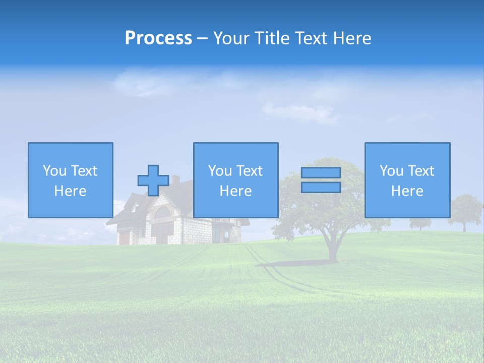 Success Buy Building PowerPoint Template