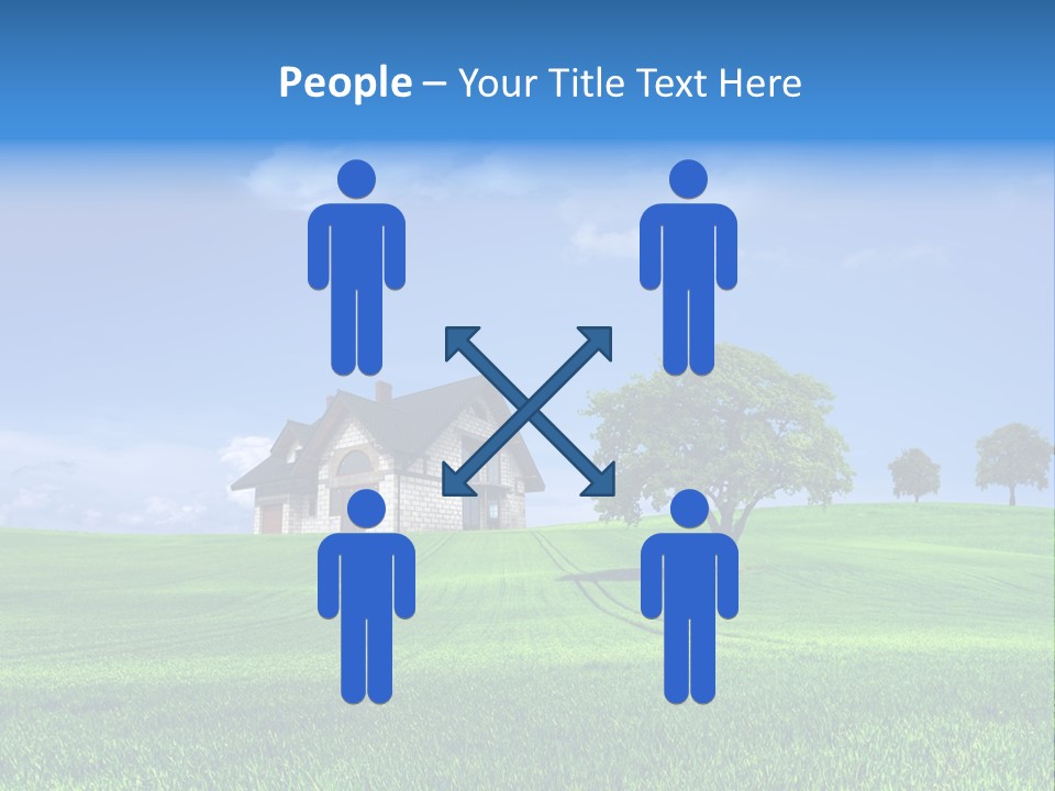 Success Buy Building PowerPoint Template