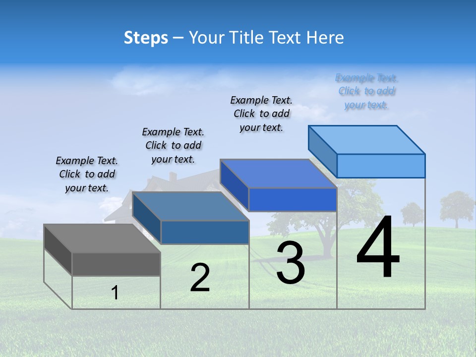 Success Buy Building PowerPoint Template