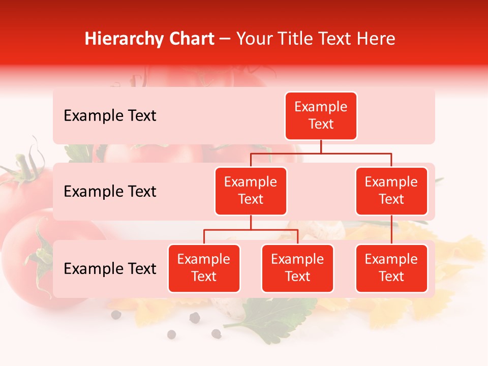 Red Food Isolated PowerPoint Template
