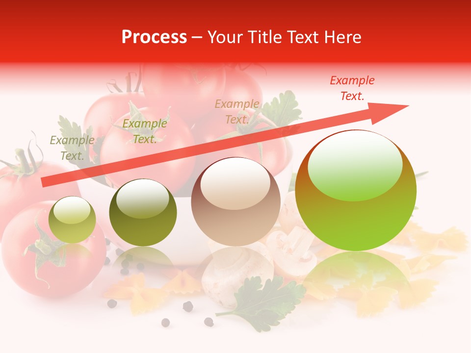 Red Food Isolated PowerPoint Template