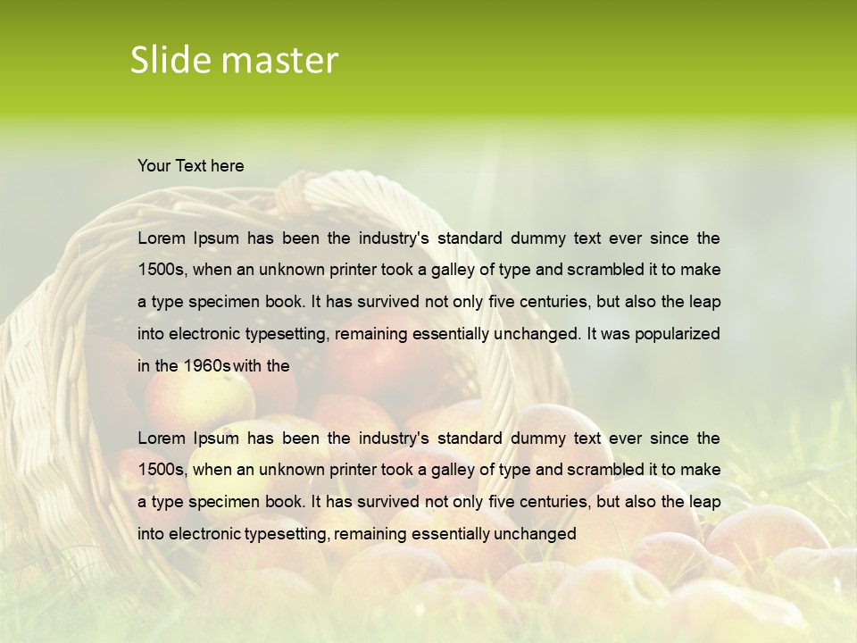 Wall Luxurious Comfortable PowerPoint Template