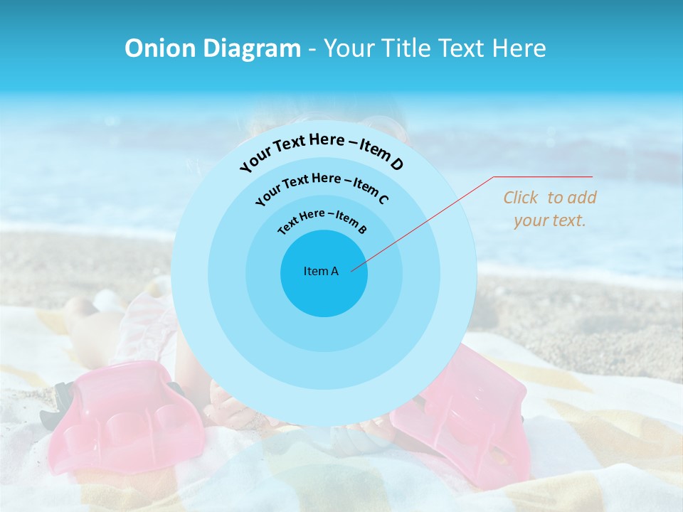 Snorkeling Beauty Girl PowerPoint Template