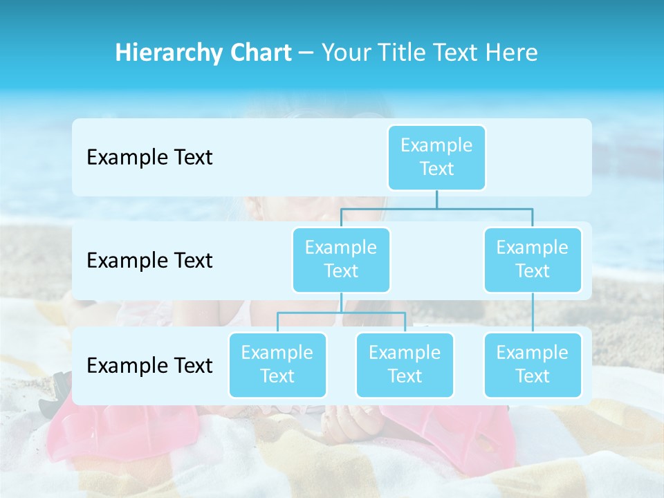 Snorkeling Beauty Girl PowerPoint Template
