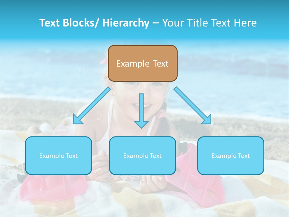 Snorkeling Beauty Girl PowerPoint Template