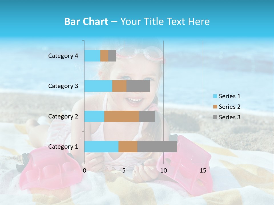 Snorkeling Beauty Girl PowerPoint Template