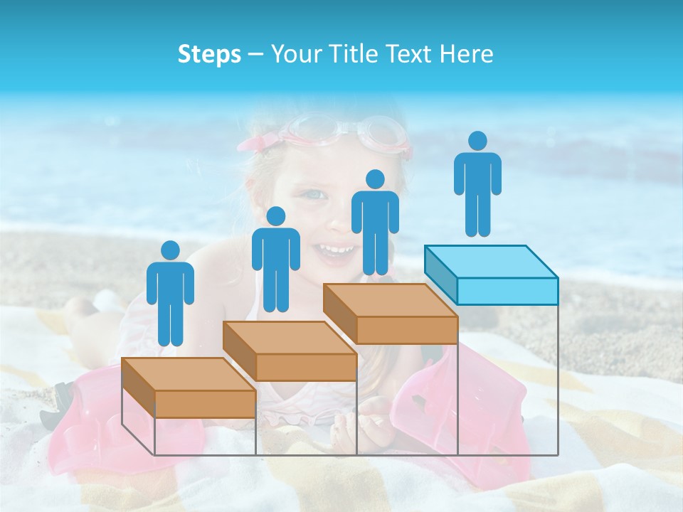 Snorkeling Beauty Girl PowerPoint Template