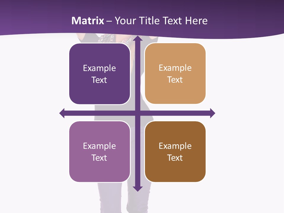 Fullbody Outstretched Excited PowerPoint Template