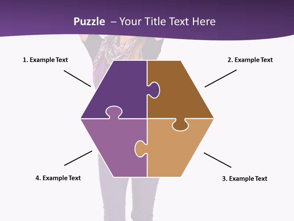 Fullbody Outstretched Excited PowerPoint Template