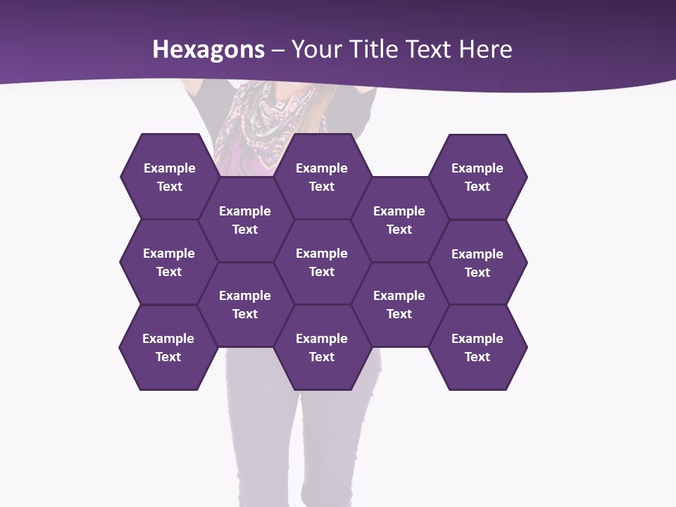 Fullbody Outstretched Excited PowerPoint Template