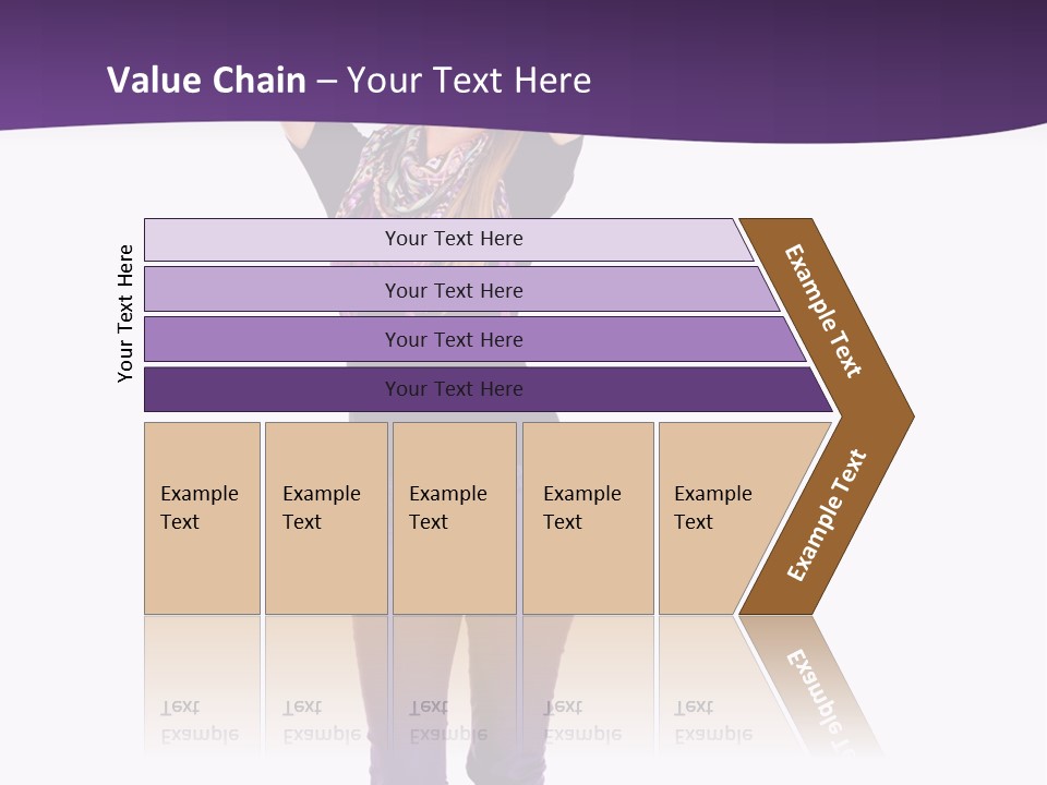 Fullbody Outstretched Excited PowerPoint Template