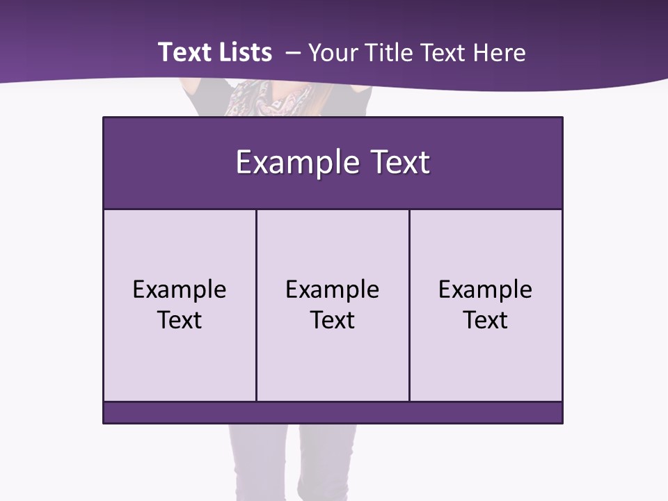 Fullbody Outstretched Excited PowerPoint Template