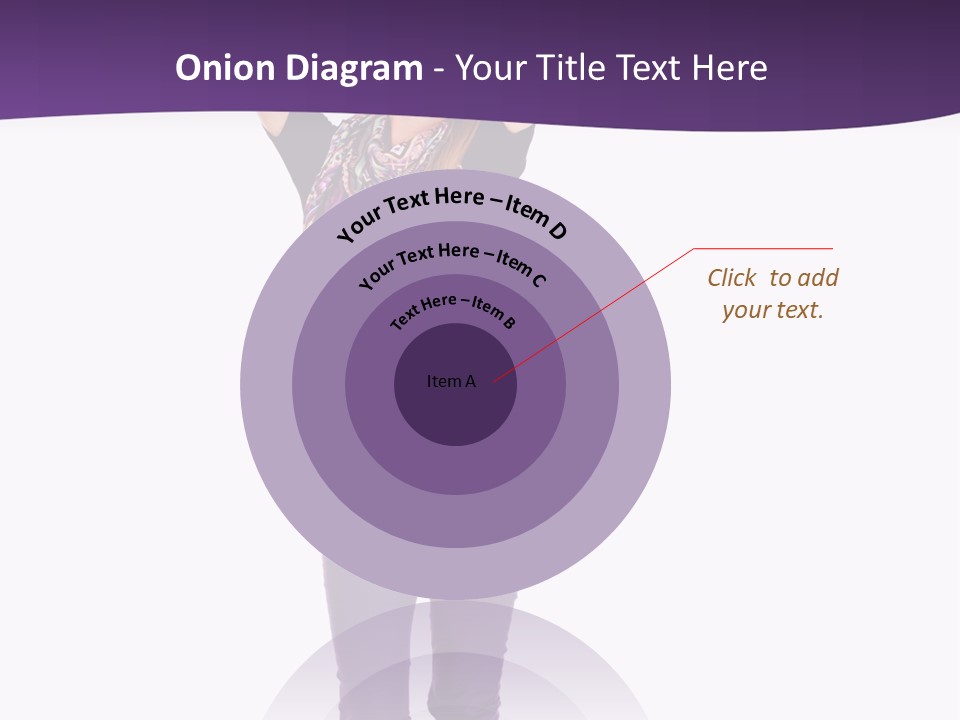 Fullbody Outstretched Excited PowerPoint Template