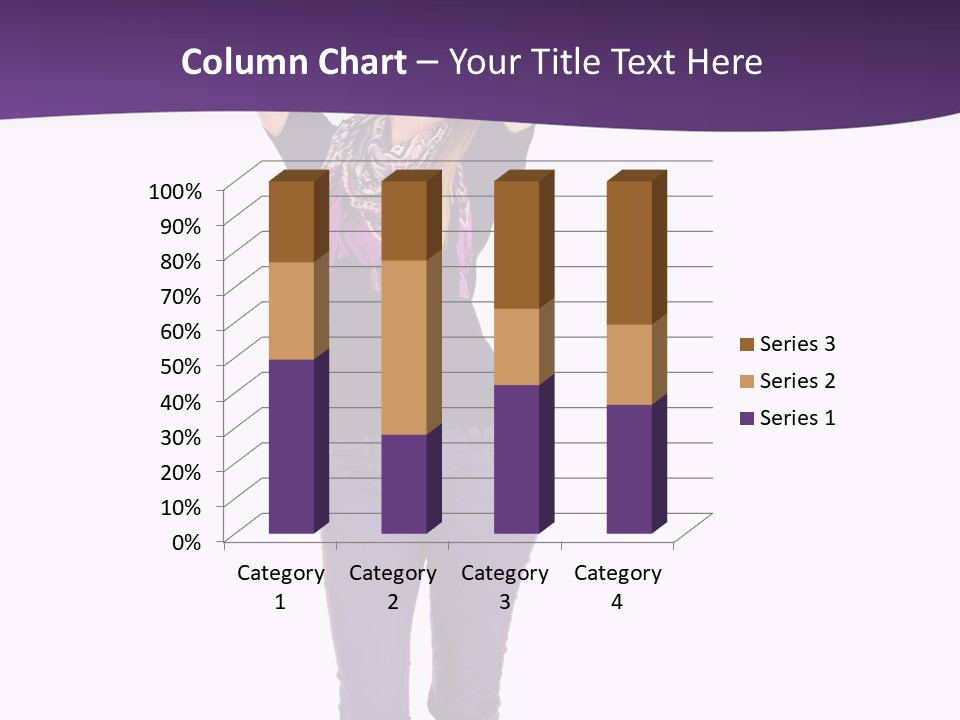 Fullbody Outstretched Excited PowerPoint Template