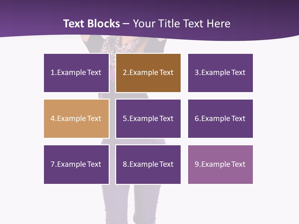 Fullbody Outstretched Excited PowerPoint Template