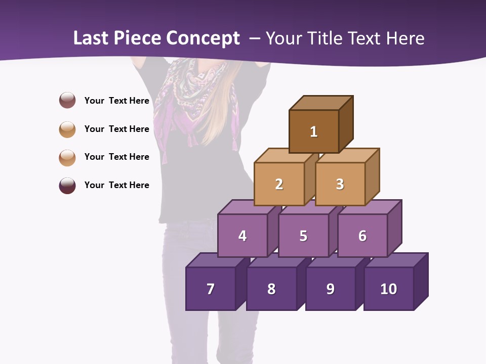 Fullbody Outstretched Excited PowerPoint Template