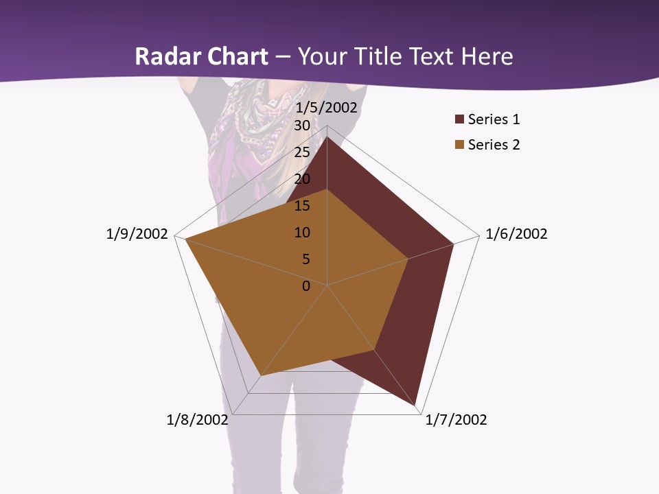 Fullbody Outstretched Excited PowerPoint Template