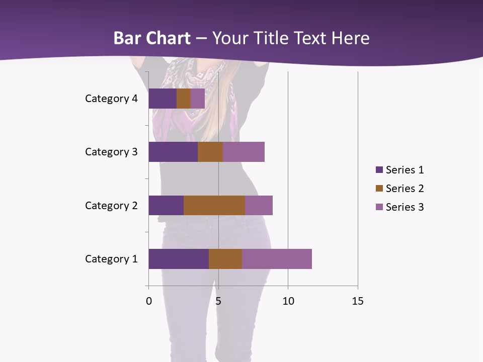 Fullbody Outstretched Excited PowerPoint Template