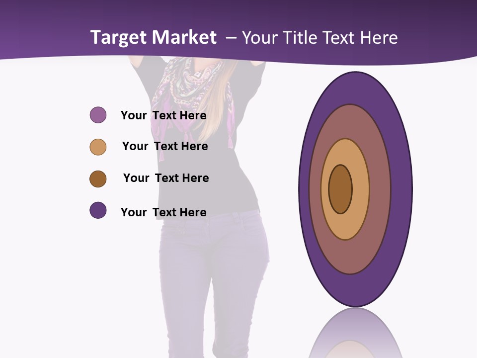 Fullbody Outstretched Excited PowerPoint Template