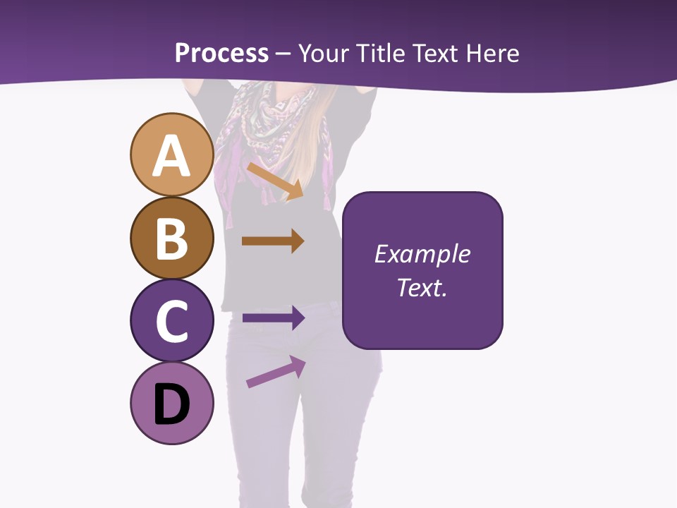 Fullbody Outstretched Excited PowerPoint Template