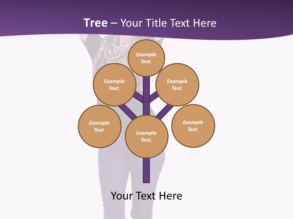 Fullbody Outstretched Excited PowerPoint Template