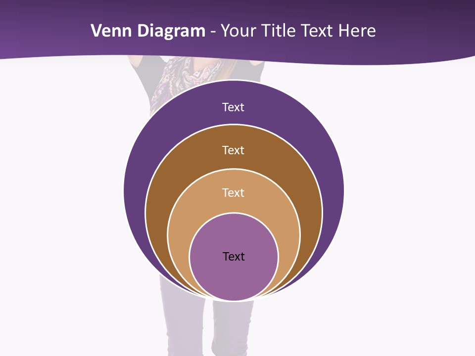 Fullbody Outstretched Excited PowerPoint Template