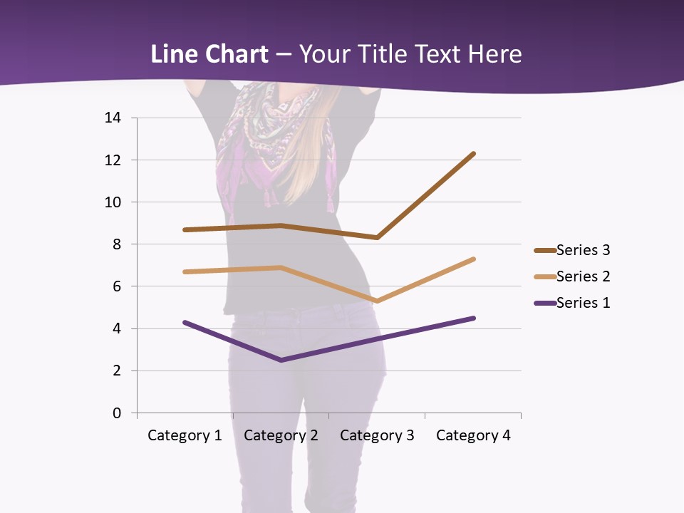 Fullbody Outstretched Excited PowerPoint Template