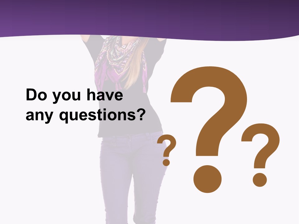 Fullbody Outstretched Excited PowerPoint Template