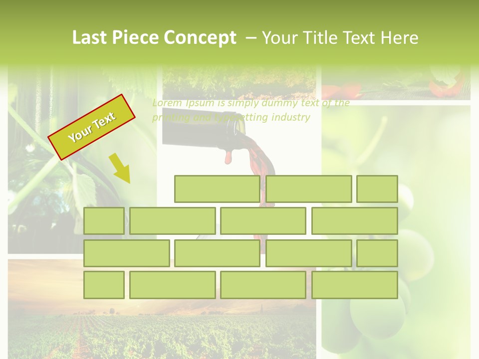 Wine Collage Motion PowerPoint Template