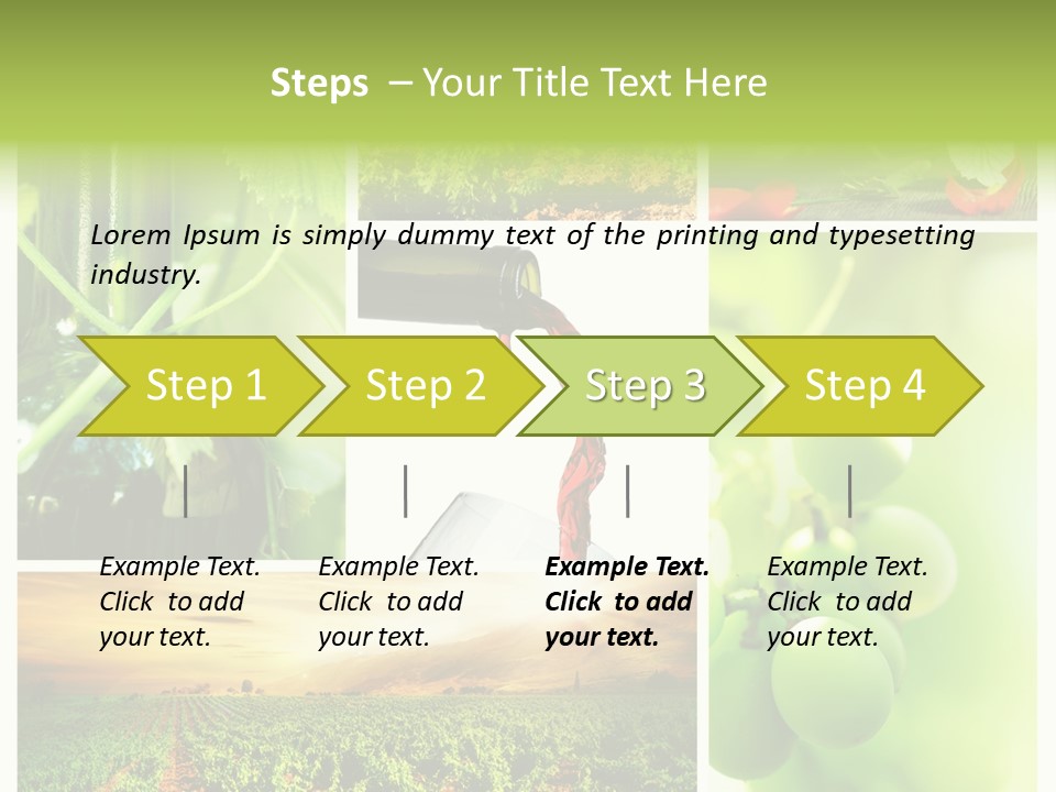 Wine Collage Motion PowerPoint Template