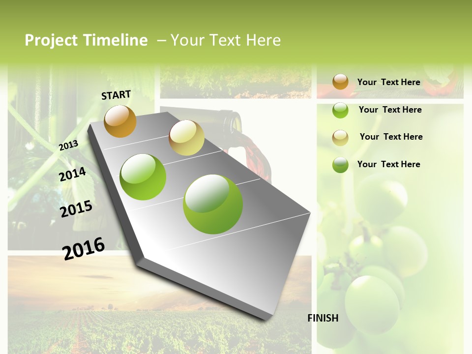 Wine Collage Motion PowerPoint Template