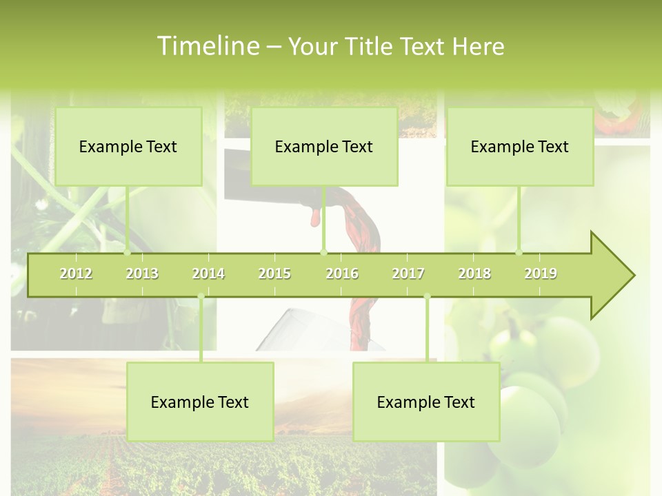 Wine Collage Motion PowerPoint Template