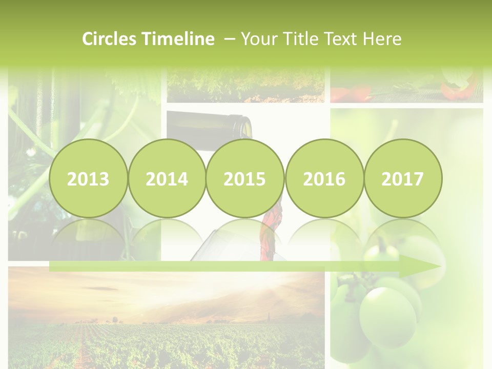 Wine Collage Motion PowerPoint Template