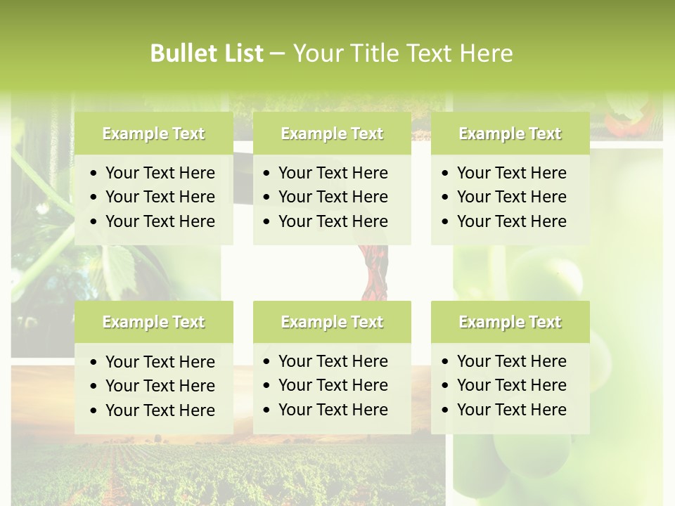 Wine Collage Motion PowerPoint Template