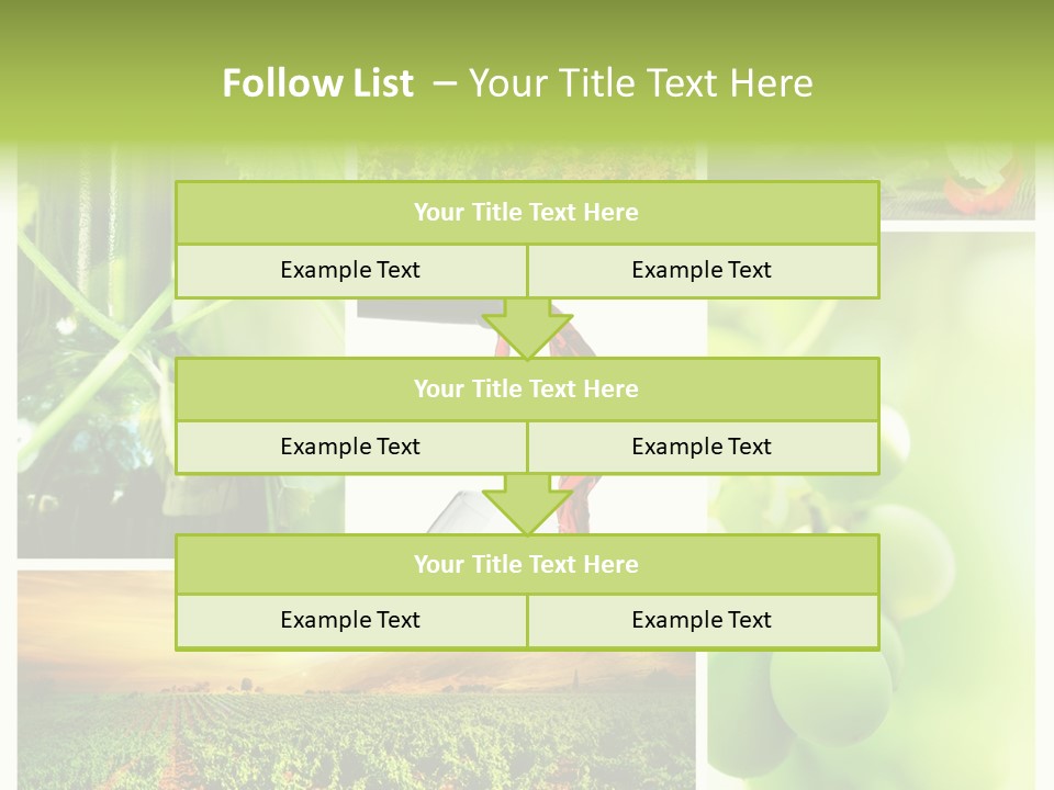 Wine Collage Motion PowerPoint Template