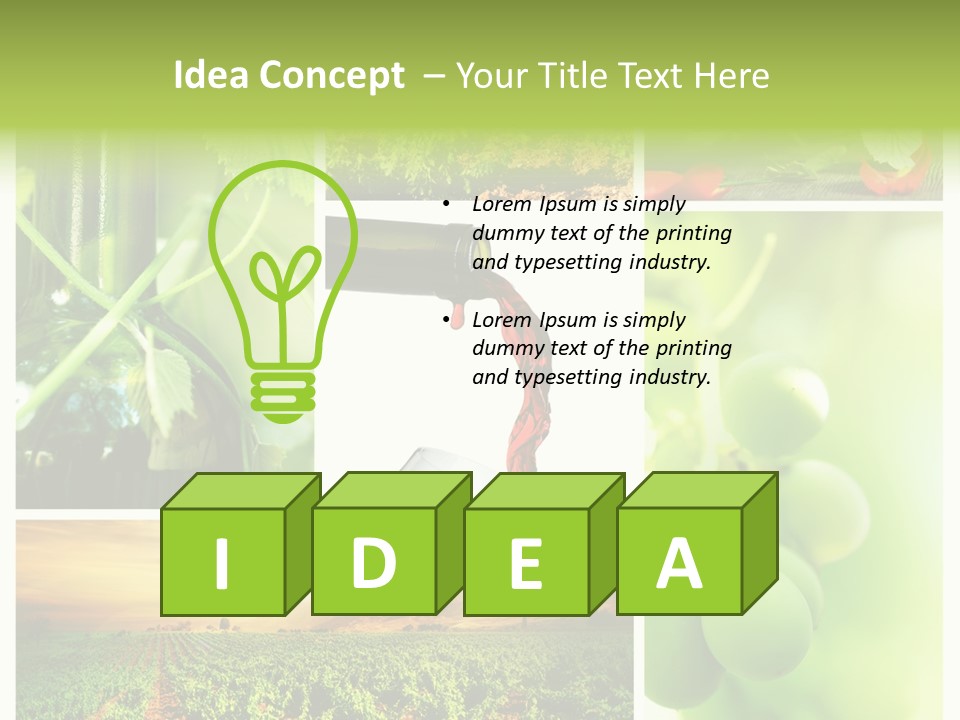 Wine Collage Motion PowerPoint Template